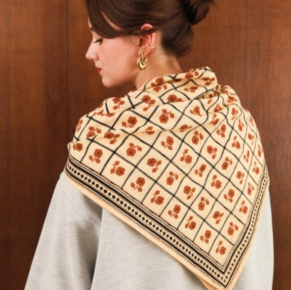 Grand Foulard Sister - Latte