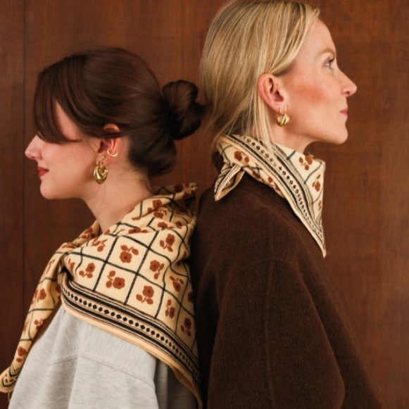 Petit Foulard Sister - Latte