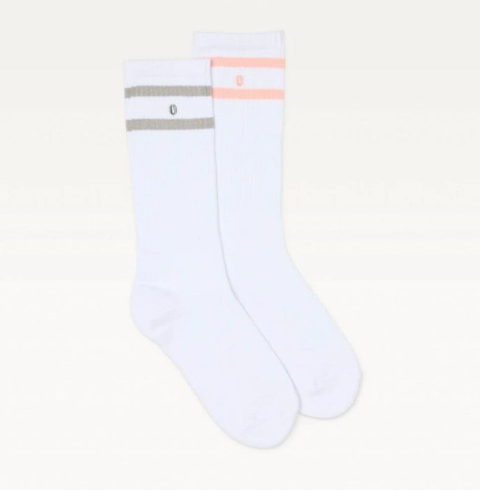 Pack de 2 chaussettes - Sport - Gris rose