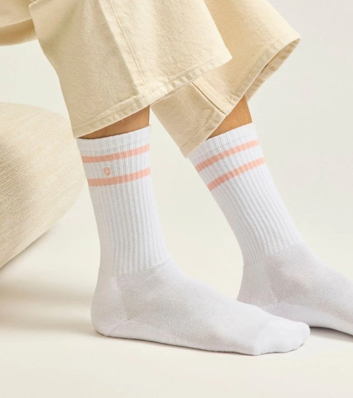 Pack de 2 chaussettes - Sport - Gris rose