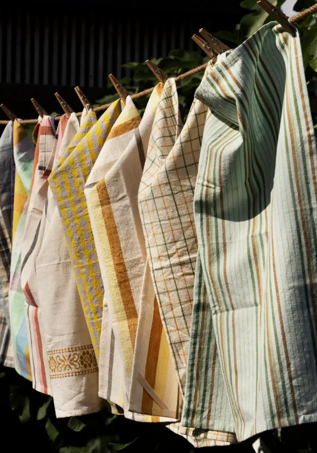 Essuie de vaisselle à carreaux - multicolor - JOKT2816