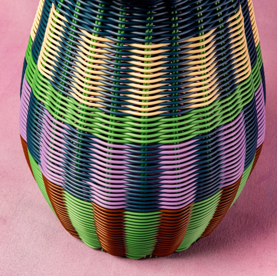Table d'appoint - Lilas et marron