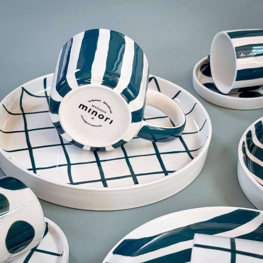 Mug Stripes - Vert Doux