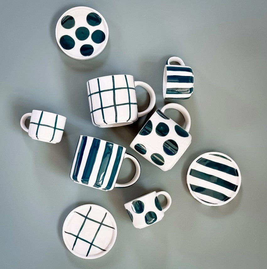Mug Stripes - Vert Doux