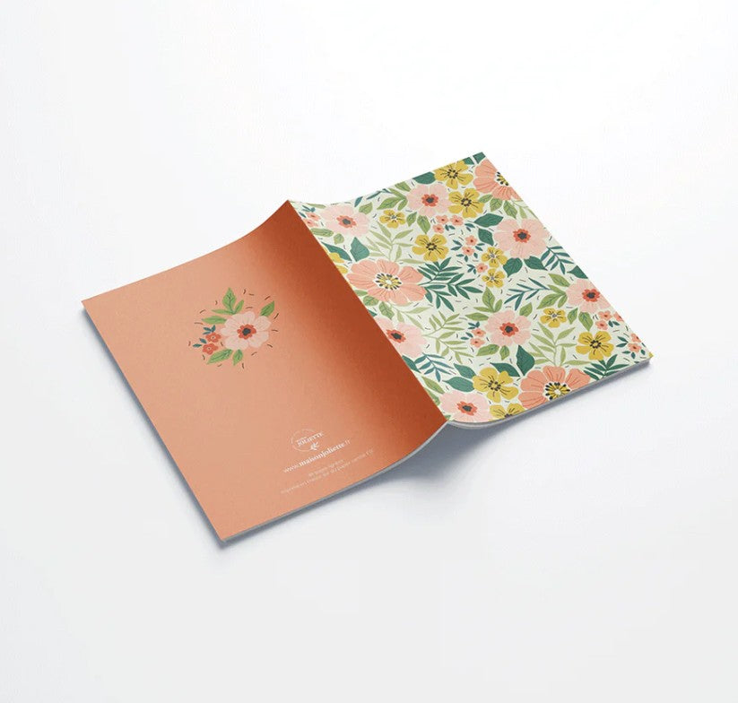Carnet de notes A6 - Floraison