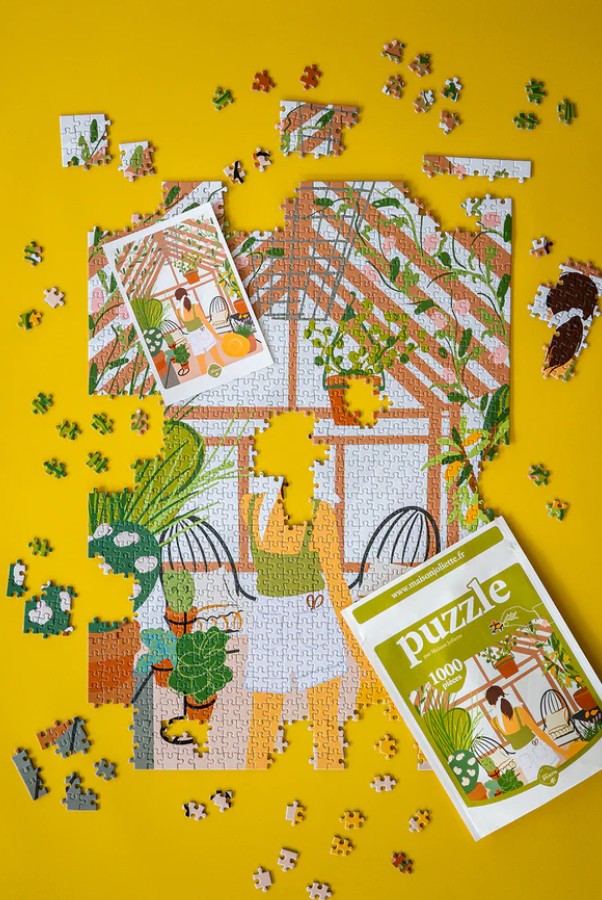 Puzzle 1000pces - Un Dimanche à La Campagne