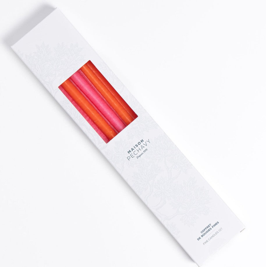 Coffret 10 cierges - Shocking