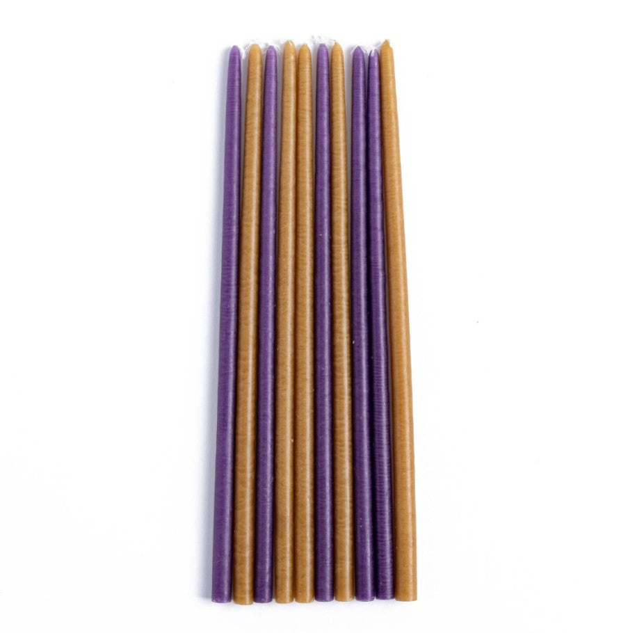 Coffret 10 cierges - Songe Prune