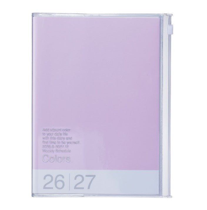 Agenda Colors A5 2026-2027 - Lavender