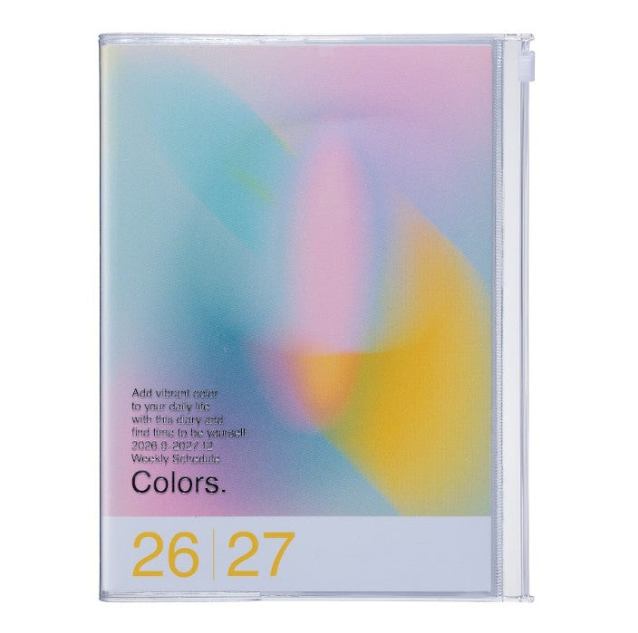 Agenda Gradient A5 2026-2027 - Pink