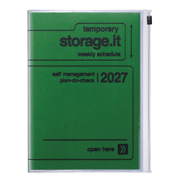 Agenda Storage.it A5 2026-2027 - Green