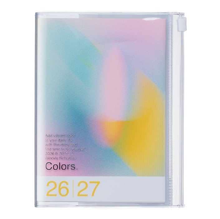 Agenda Gradient A6 2026-2027 - Pink