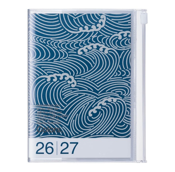 Agenda Patterns A6 2026-2027 - Wave navy