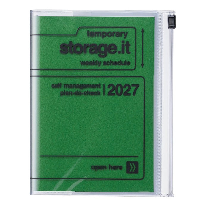 Agenda Storage.it A6 2026-2027 - Green