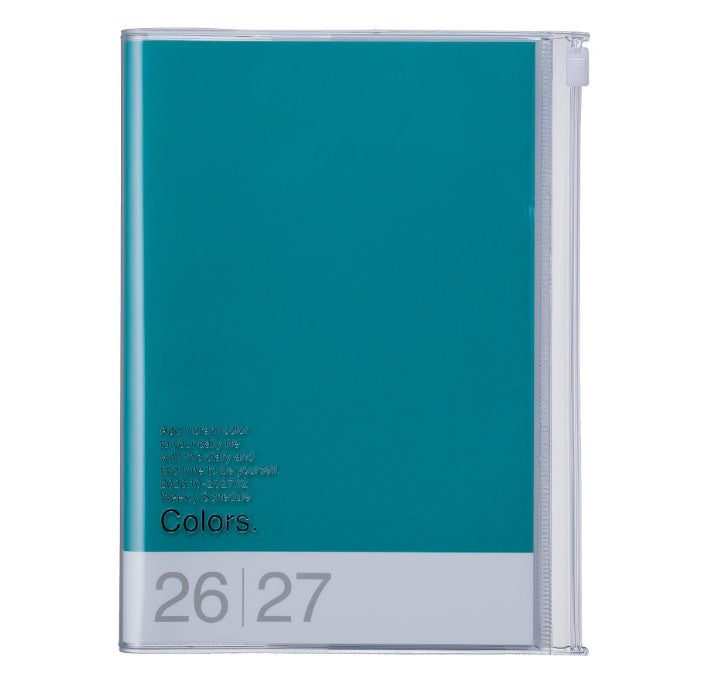 Agenda Colors B6 2026-2027 - Green