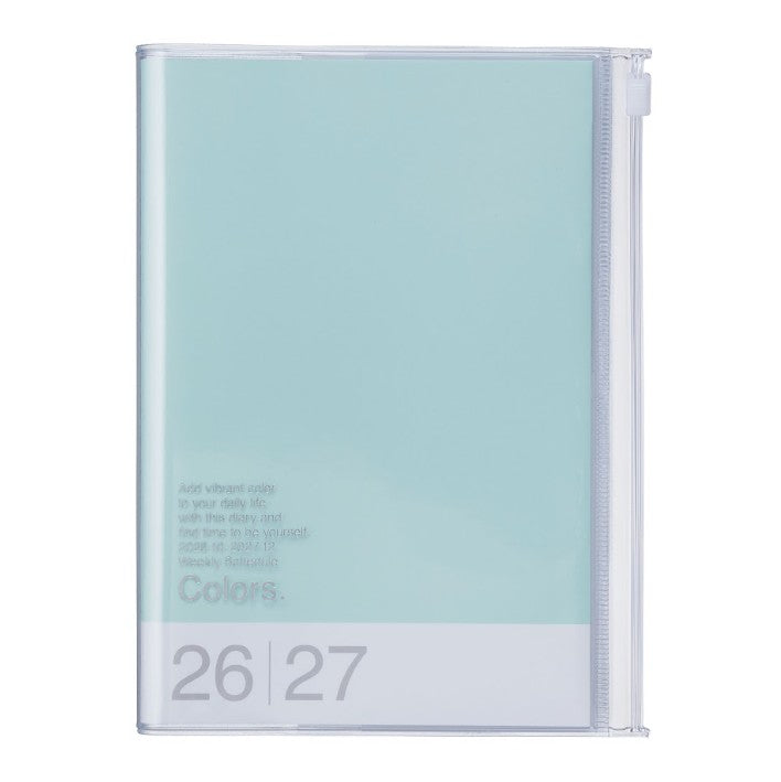 Agenda Colors B6 2026-2027 - Mint