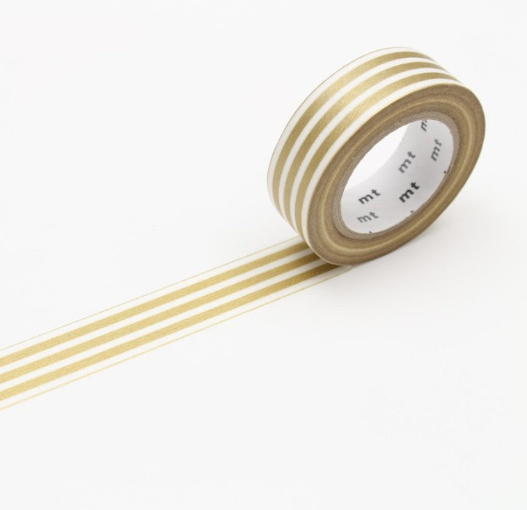 Masking tape - Lignes or/border gold - MT01D390RZ