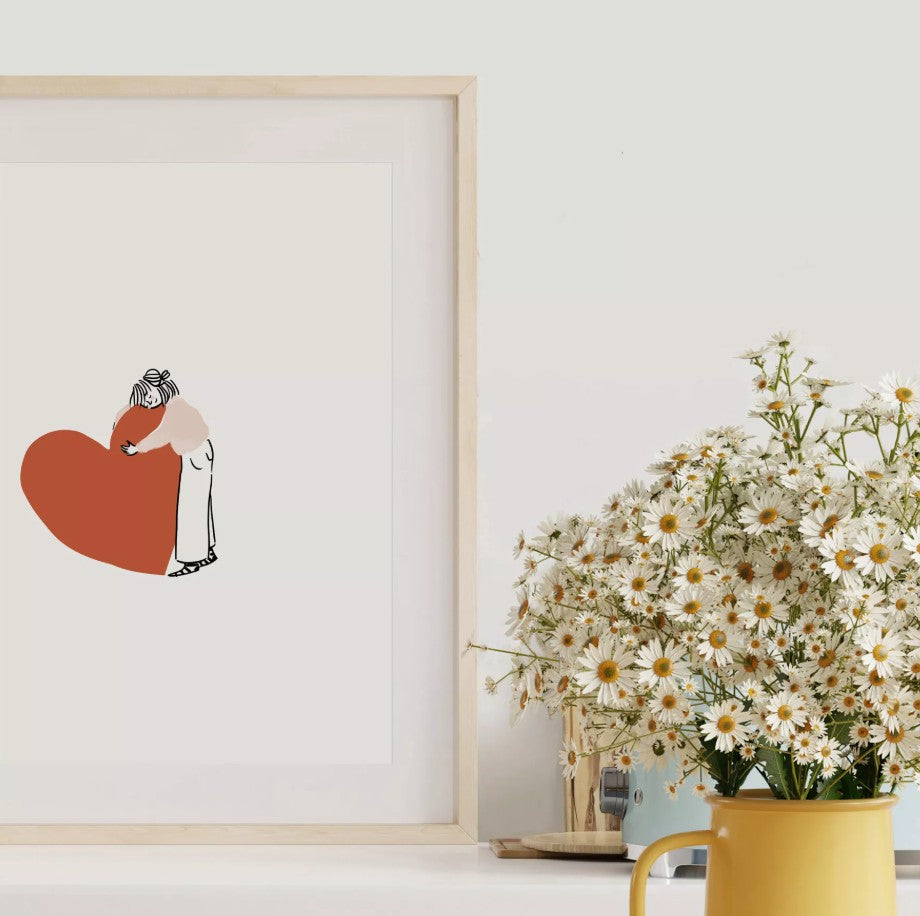 Affiche A5 - Ces Quelques Fleurs