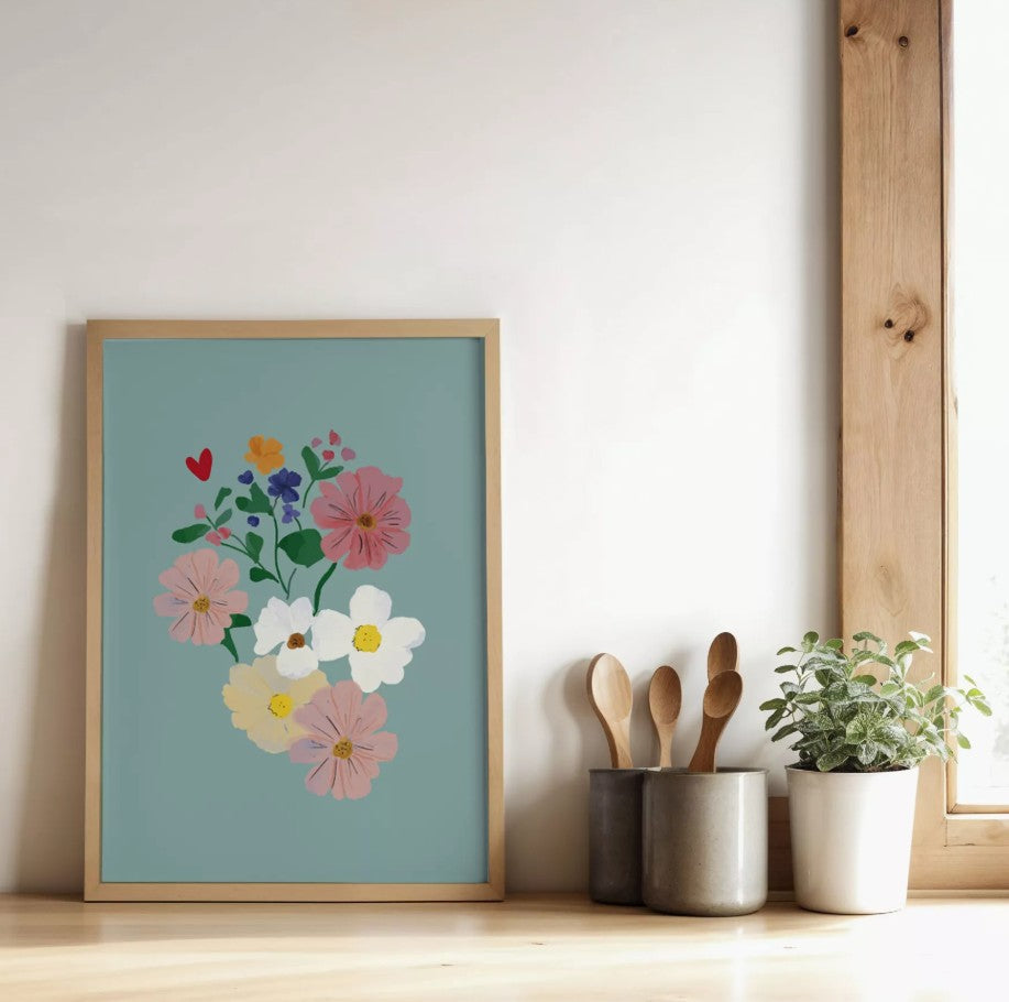 Affiche A5 - Danse des fleurs