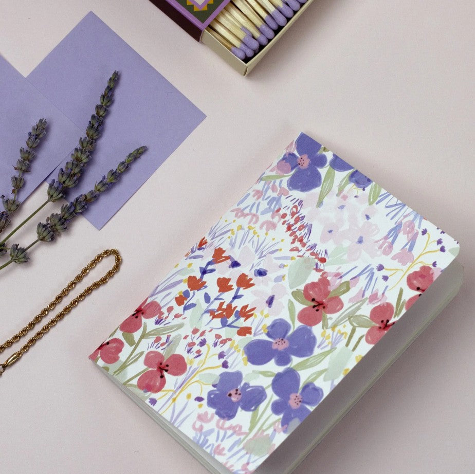 Carnet A6 - Fleuri