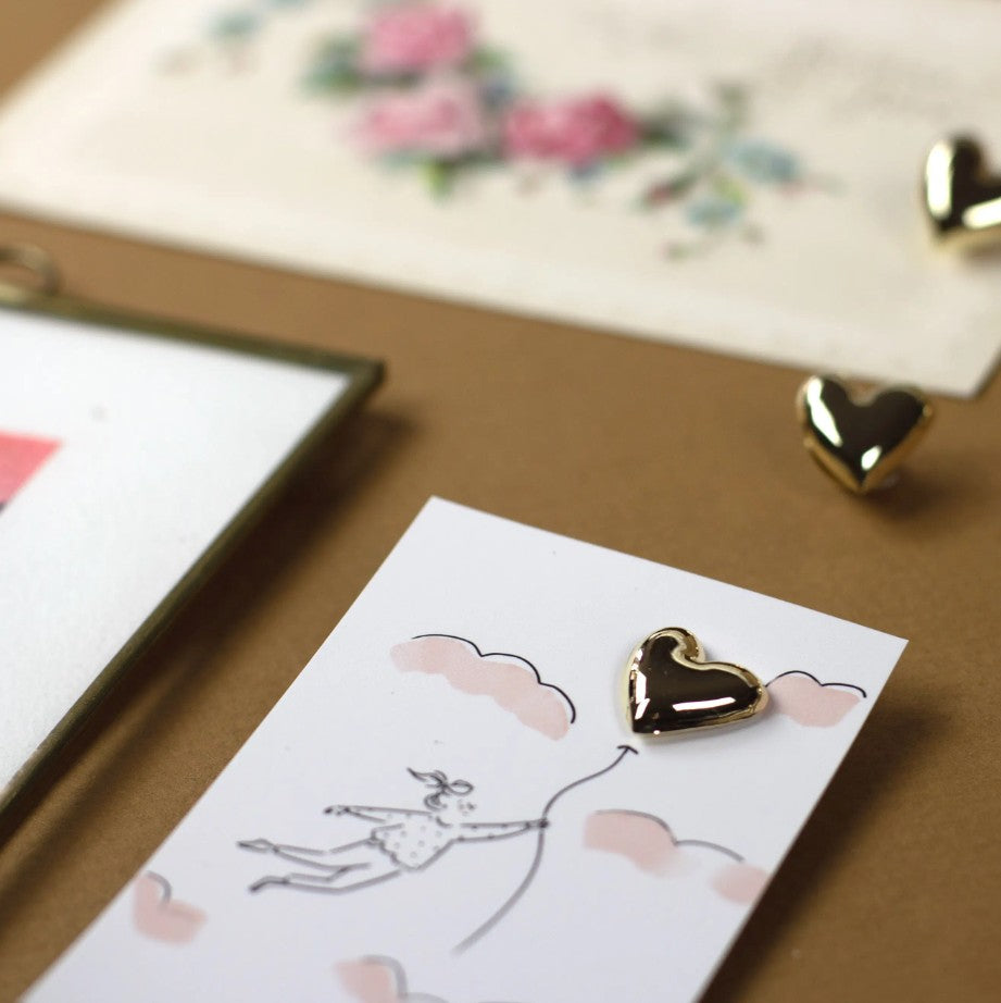 Pin's - Coeur boom envol