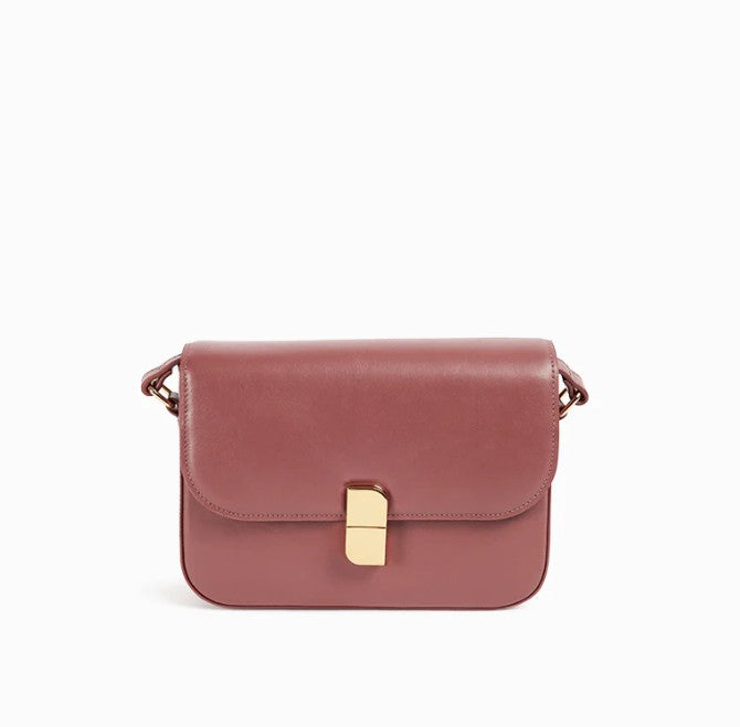 Sac Alice medium - Bois de rose