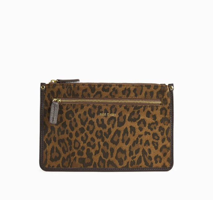 Mini pochette Elise L - Léopard
