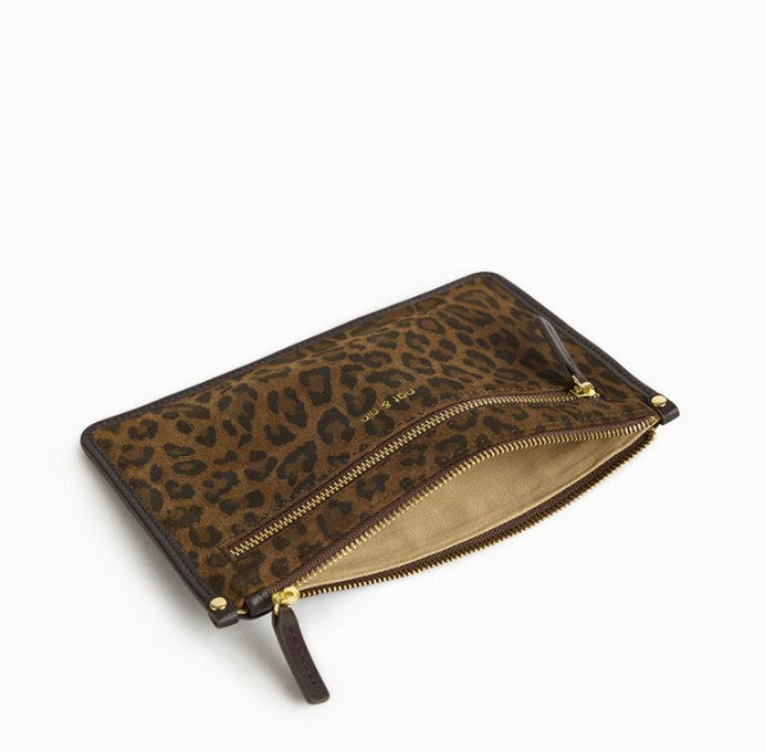 Mini pochette Elise L - Léopard