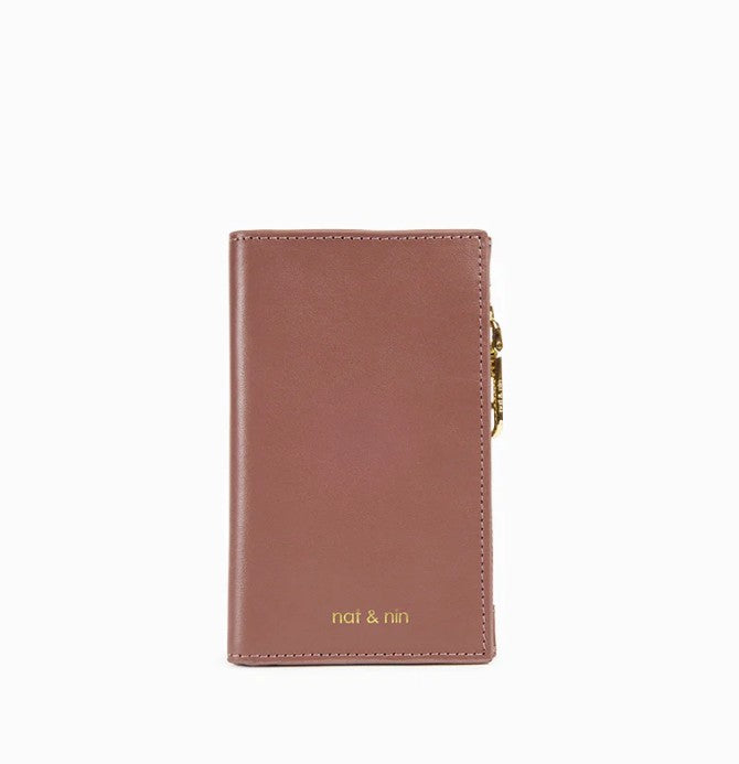 Portefeuille Oshi - Bois de rose