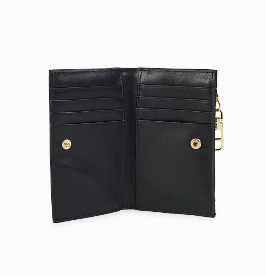 Portefeuille Oshi - Croco noir