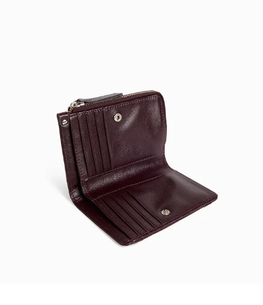 Portefeuille Roza - Aubergine