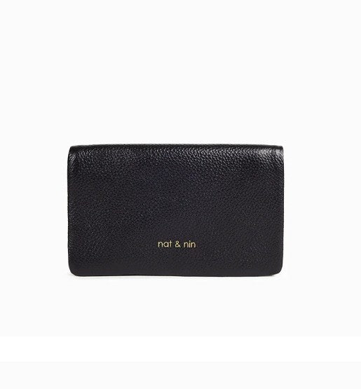 Portefeuille - Winnie - Noir grainé