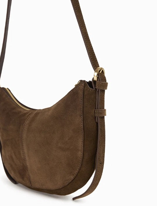 Sac Mini Rodéo - Ebène - Cuir suédé