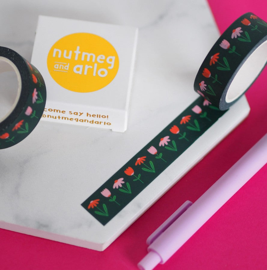 Masking Tape - Verdant Floral