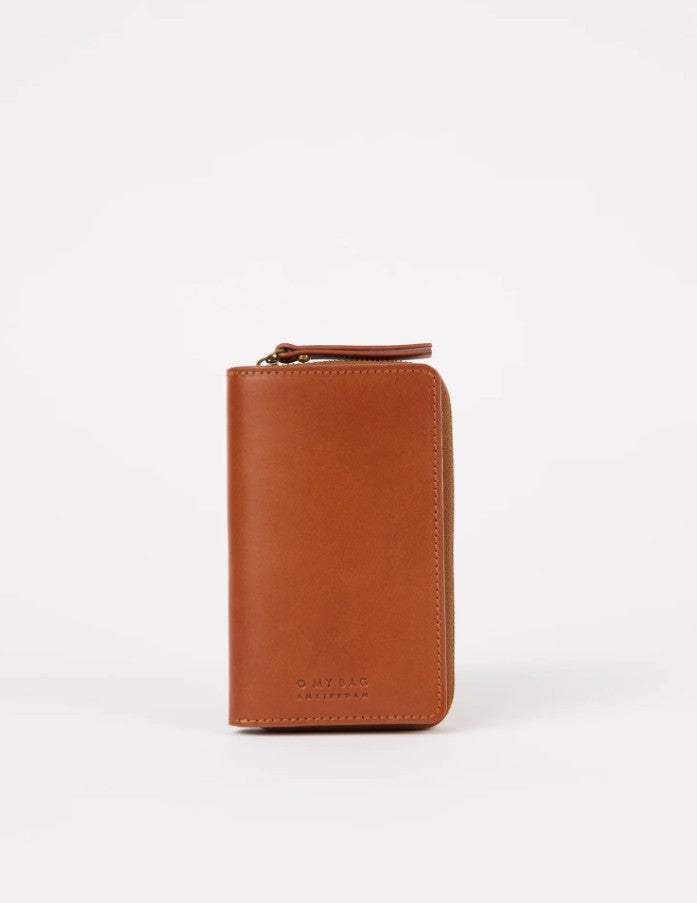 Jett Wallet - Cognac classic leather