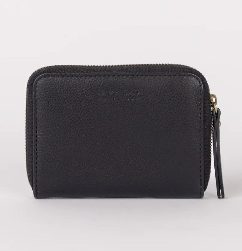 Robbie Wallet - Black Soft Grain Leather