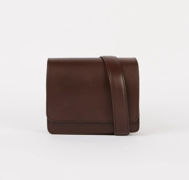 Sac Audrey Mini - Cuir Classique Chocolat