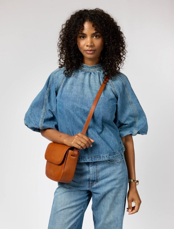 Sac Nina - Cognac Classic Leather