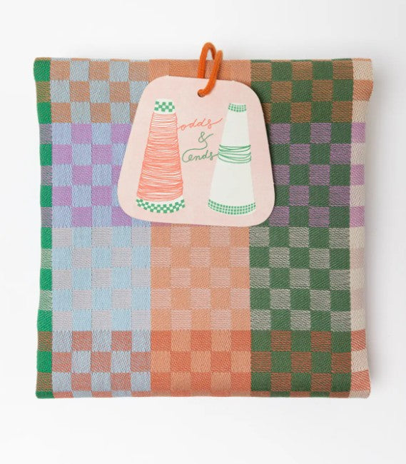 Tea Towel - checkered check - 137A