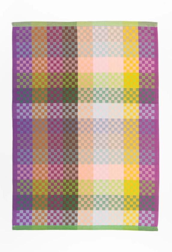 Tea Towel - checkered check - 86B