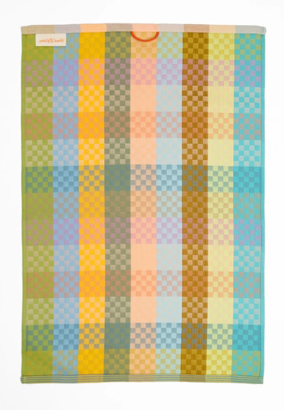 Tea Towel - checkered check - 87A