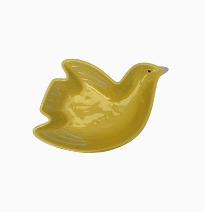 Coupelle cuicui oiseau pm - jaune