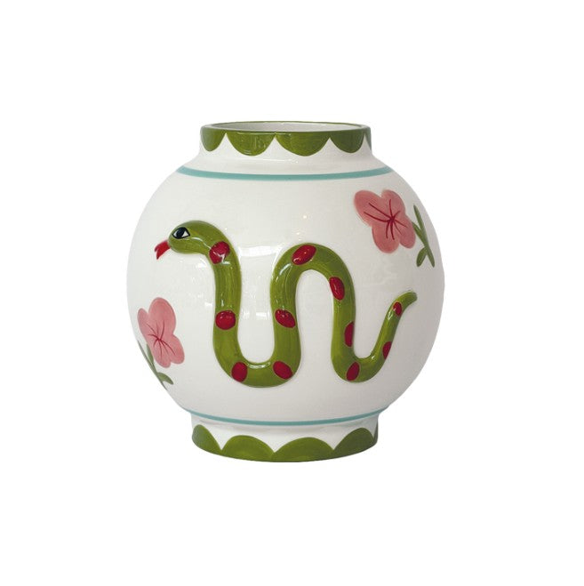 Vase - serpent kaki - 020282