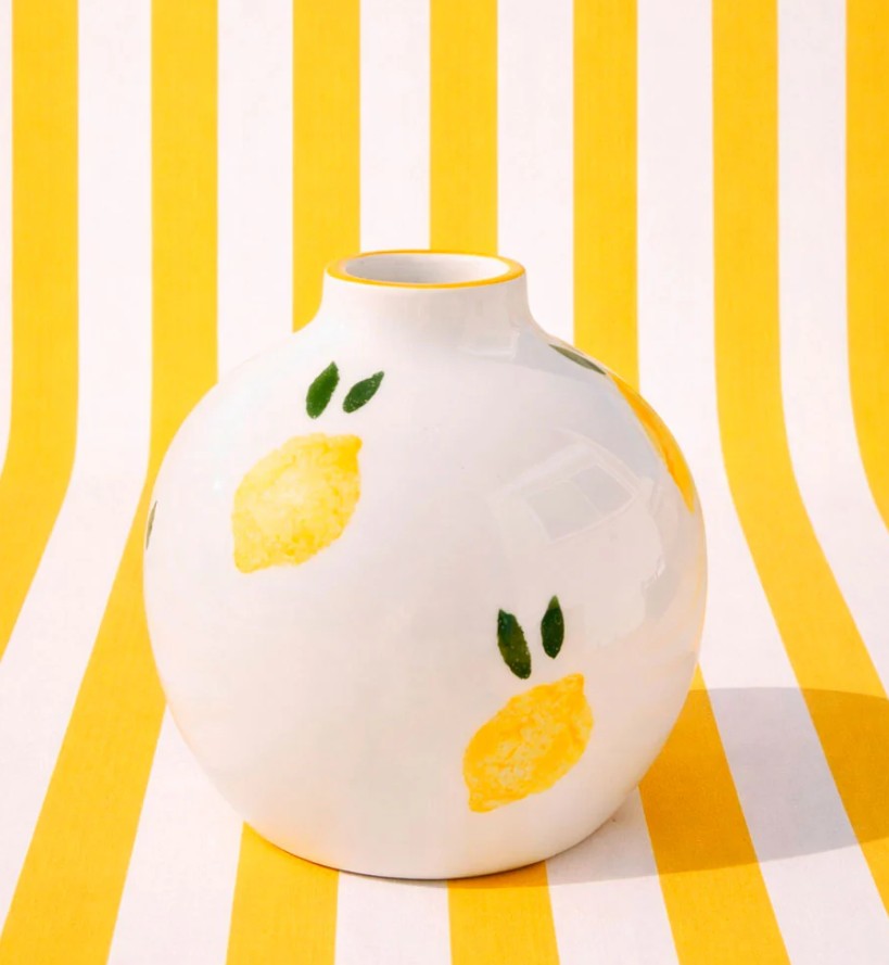 Soliflore en céramique Mediterranea - S - Citron