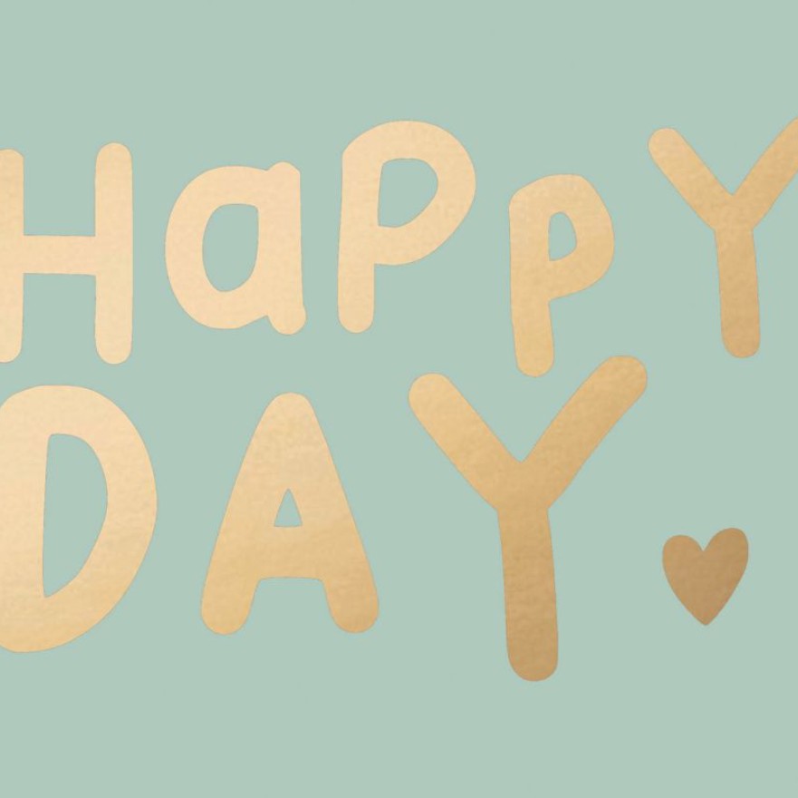 Serviettes en papier - Happy heart eucalyptus - 133003322