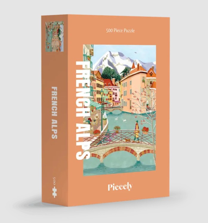Puzzle - French Alps - 500 pièces