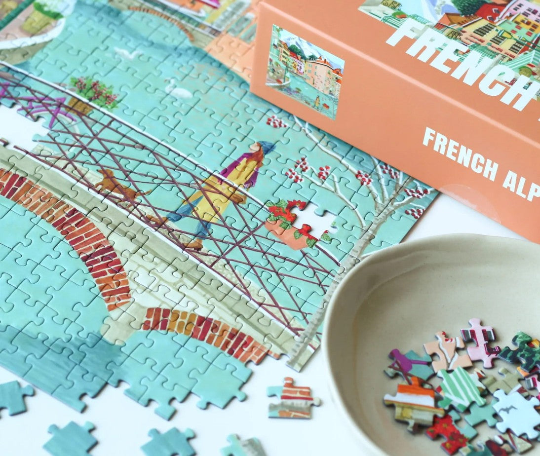 Puzzle - French Alps - 500 pièces
