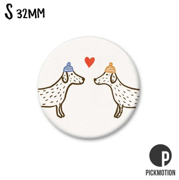 Petit magnet - Dachshund Love - MS0544