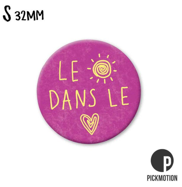 Petit magnet - Le Soleil Dans Le Coeur - MS0885FR