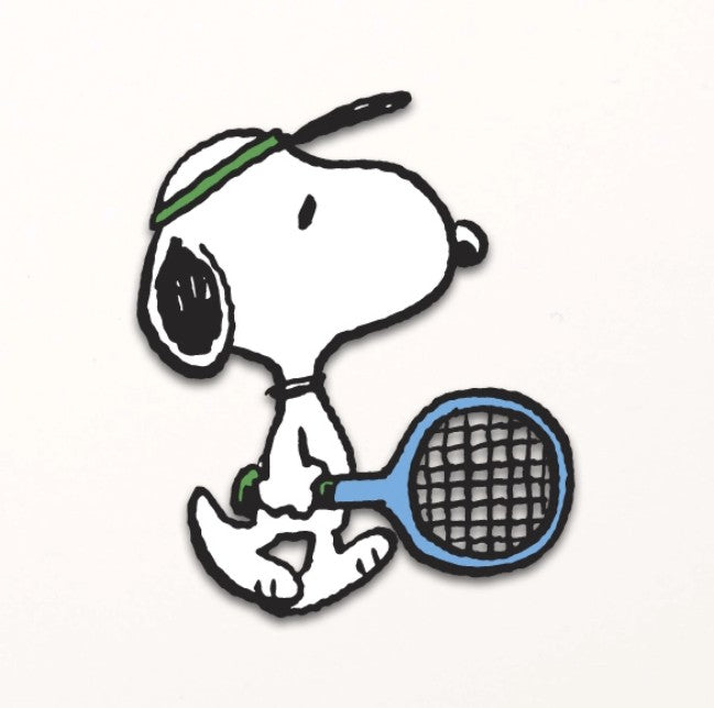 Pin's Peanuts - Sport - Tennis